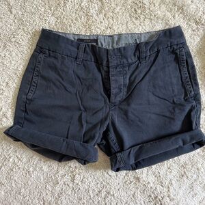 J. Crew Broken In Boyfriend Shorts - Cotton Twill with Distressing Detail​​